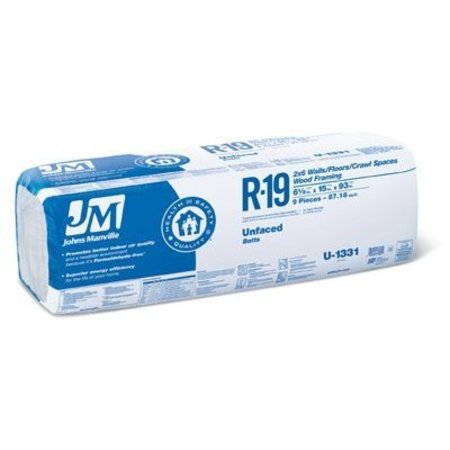 Johns Manville Intl R19 15x93 Unfac Batt U1331